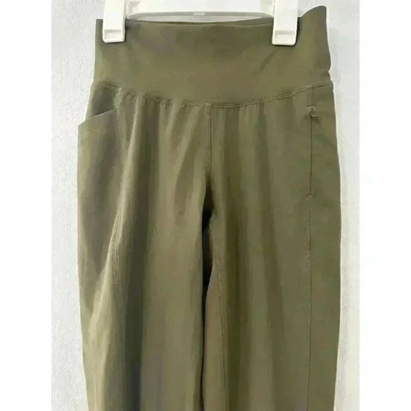 REI Co-op Flash Hybrid Tights Women's Size XSmall Color Army Cot Green - Picture 2 of 8